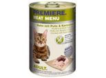 PREMIERE Meat Menu Adult Huhn mit Pute und Kaninchen 12x400 g