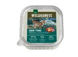 REAL NATURE WILDERNESS Nassfutter Katze, Adult Dark Fjord, Wildschwein mit Ente und Rentier 16x100 g