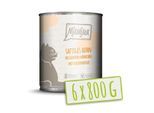 MjAMjAM Nassfutter Katze Adult 6x800 g Huhn an Möhrchen