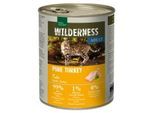 REAL NATURE WILDERNESS Nassfutter Katze, Adult Pure Turkey 6x800 g