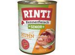 RINTI Kennerfleisch Nassfutter Hund, Senior, Dose Huhn 24x800 g