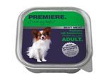 PREMIERE Best Meat Nassfutter Hund, Adult, Truthahn mit Kaninchen 64x100 g