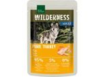 REAL NATURE WILDERNESS Nassfutter Hund, Adult, Pure Turkey, Pute 48x100 g