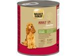SELECT GOLD Sensitive Nassfutter Adult Ente mit Kartoffel 24x800 g