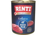 RINTI Singlefleisch Exclusive Ross pur 24x800 g