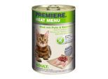PREMIERE Meat Menu Adult Rind, Pute und Kaninchen 24x400 g