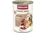 animonda GranCarno Original Nassfutter Hund Adult, Ente 24x400 g