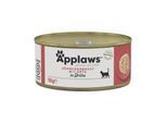 Applaws Nassfutter Katze Adult in Brühe Hühnerbrust mit Ente 48x156 g