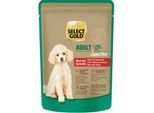SELECT GOLD Nassfutter Hund Sensitive Adult Rind mit Kartoffel 48x100 g