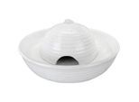 Trixie Trinkbrunnen Vital Flow Mini, Keramik, 0,8 l/ø 24×10 cm, weiß