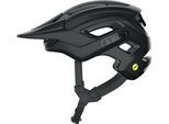 Mountainbikehelm ABUS "CLIFFHANGER MIPS" Gr. S, schwarz (velvet schwarz), Helme, S Kopfumfang: 51cm - 55cm