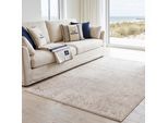 Teppich SANSIBAR "Heide SA-036", beige, B:120cm H:10mm L:170cm, Polypropylen, Teppiche, Teppich, modernes Design, Motiv, gekreuzte Säbel, Wohnzimmer