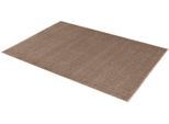 Teppich ASTRA "Samoa Uni" Gr. 4, braun (erdfarben), B:160cm H:20mm L:230cm, Kunstfaser, Teppiche, Teppich, hochwertiger Kurzflor in vielen Farben, Wohnzimmer