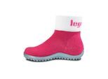 Barfußschuh LEGUANO "LEGUANITO", Mädchen, Gr. 24/25, pink, Textil, Schuhe Barfußschuh Schlupfboots, Schlupschuh, Freizeitschuh, Hausschuh fördert optimal den Laufprozess