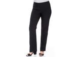 Webhose SHEEGO, Damen, Gr. 24, Kurzgrößen, schwarz, 70% Viskose, 25% Polyamid, 5% Elasthan, unifarben, Hosen
