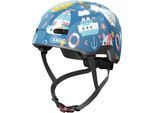 Fahrradhelm ABUS "Skurb Kid" Gr. M, blau (blau sailor), Helme, M Kopfumfang: 50cm - 55cm