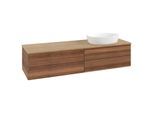 Villeroy und Boch Antao Waschtisch-Unterschrank K27011HM 160x36x50cm, Waschbeckenplattenfarbe honey oak, warm walnut