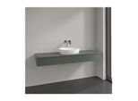 Villeroy und Boch Antao Waschtisch-Unterschrank K14110HL 160x19x50cm, Waschbeckenplattenfarbe Lack, leaf green matt lacquer