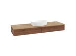 Villeroy und Boch Antao Waschtisch-Unterschrank K14111HM 160x19x50cm, Waschbeckenplattenfarbe honey oak, warm walnut