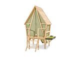 EXIT Yuki 350 Holzspielhaus mit Rutsche, Balkon und Küche