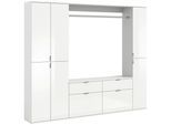 Garderobe Projekt X ca. 212x193 cm Weiß