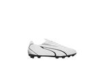 Puma Heren Vitoria FG/AG Voetbalschoenen (Wit/zwart)