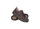 Mountain Warehouse Dames/dames Mcleod brede wandelschoenen (Donkerbruin)
