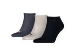 Puma Unisex Adult Invisible Socks (Pakket van 3) (Marine / Lichtgrijs / Zwart)