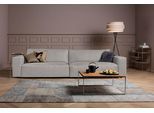 Big-Sofa MUSTERRING "LUCIA Mega Sofa, zeitlos, bequem, Breite 292cm", silber (silber crona), B:292cm H:81cm T:124cm, Flachgewebe FLORIS (100% Polyester);Flachgewebe VALMONT (60% Baumwolle/ 40% Leinen);Microfaser CRONA (100% Polyester), Sofas, Big-Sofa, in vielen Qualitäten und 4 unterschiedlichen Nähten, 3-Sitzer
