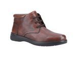 Hush Puppies Malcolm Leder Herren Stiefel Braun
