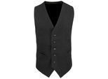 Premier Heren Gevoerde Polyester Taillejas / Catering / Bar Slijtage (Zwart)