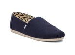 TOMS Alpargata Classic Baumwoll Herren Sneakers In Marineblau