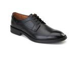Base London Mouw Leren Heren Zwarte Veterschoenen