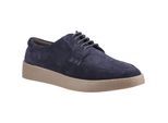 Hush Puppies Rafael Suède Heren Navy Veterschoenen