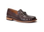 Base London Madison Herren Mokassins aus gebranntem Tan-Leder