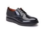 Base London Roly Leren Zwarte Oxford Schoenen Voor Heren