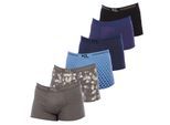 Verpakking van 6 stuks heren boxershorts KLBP6