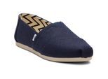 TOMS Alpargata Classic Baumwoll Damen Navy Espadrilles