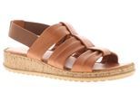 Hush Puppies Damen Sandalen Eden Leder Elastisch Beige