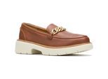 Hush Puppies Jodie Leder Damen Cognac Slipper