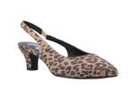Hush Puppies Nahla Leren Damesluipaard Puntige Slingback Schoenen