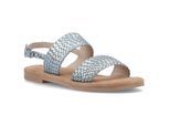 Hush Puppies Helene Sandale Leder Damen Blau Standard Sandalen