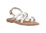 Hush Puppies Hope Leder Damen Gold Sandalen