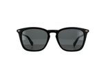 Polaroid Square Unisex Matte Schwarz Grau Polarisierte Sonnenbrille