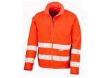 SAFE-GUARD by Result - Softshelljacke Signalkleidung für Herren (Orange)