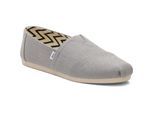 TOMS Alpargata Classic Baumwoll Herren Espadrilles In Drizzle Grey