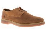 Hush Puppies Heren Schoenen Slimme Man Suède Leren Tan