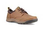 Hush Puppies THOM VETERSCHOEN Leer Heren Tan Standaard Veterschoenen