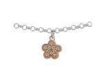 Orphelia 'Nixie' Damen-Armband aus 925er Sterlingsilber – Silber/Rosé ZA-7377