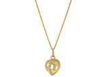 Orphelia 'Amore' Damen-Anhänger aus 925er Sterlingsilber mit Kette – Gold ZH-7577/G